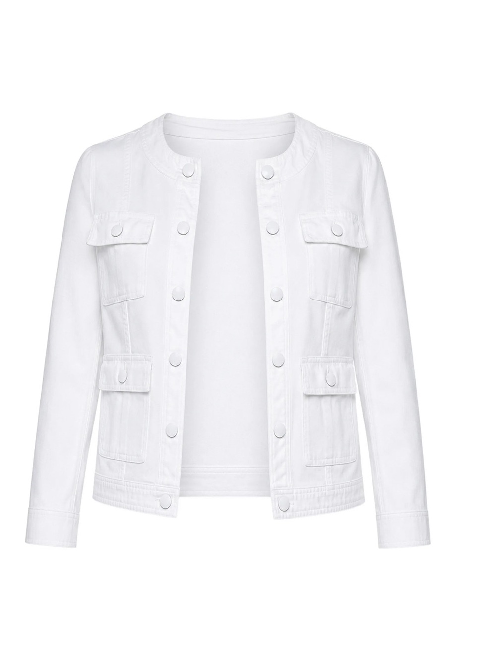 L’agence Yari White Denim Jacket